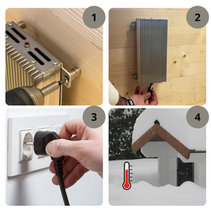 Scaldacuccia 12V 30W - Stufetta per cucce e box per cani