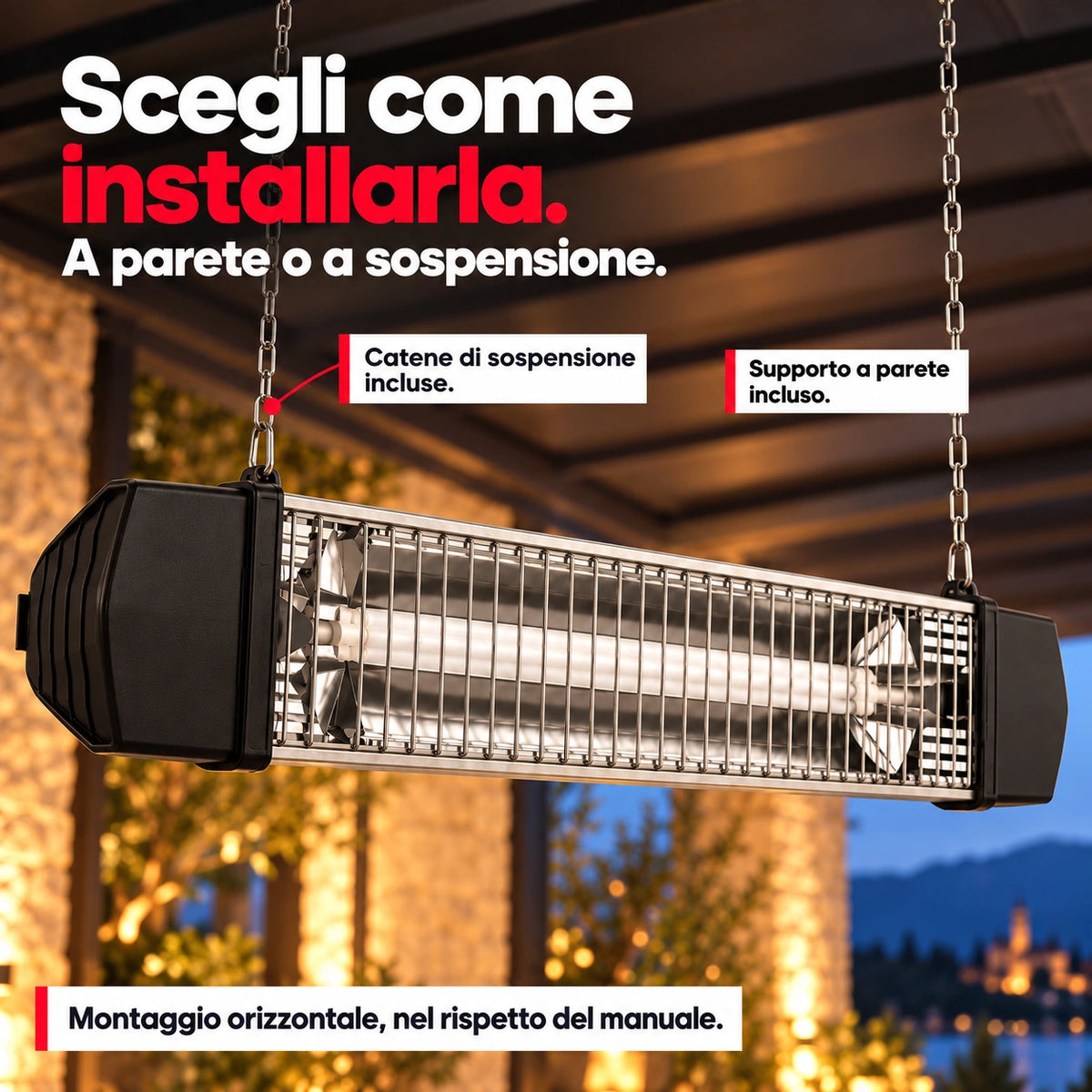 IRIS 1200 W - 866N e 866NRC – Installazione e controllo