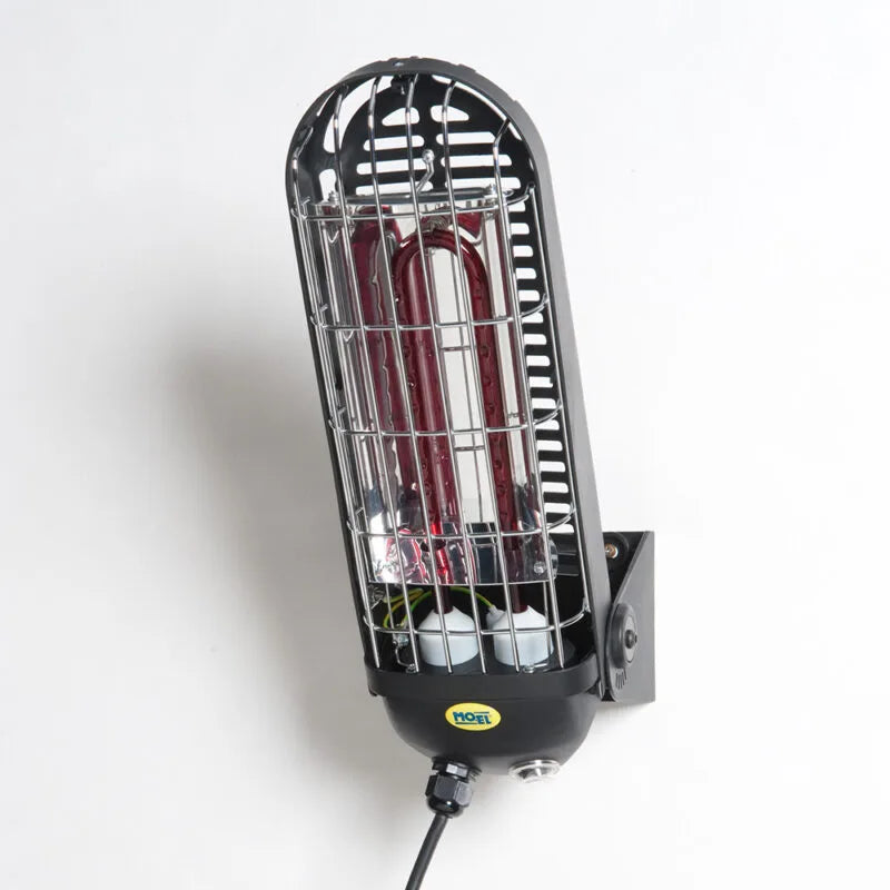 MO-EL Lucciola 1200W - Lampada Riscaldante per piccoli Spazi - Lampada Infrarossi basso consumo per Tavolini da Bar e Uso Domestico