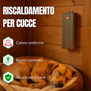 Stufetta per Cani – Riscaldamento per Cuccia e Box Esterni