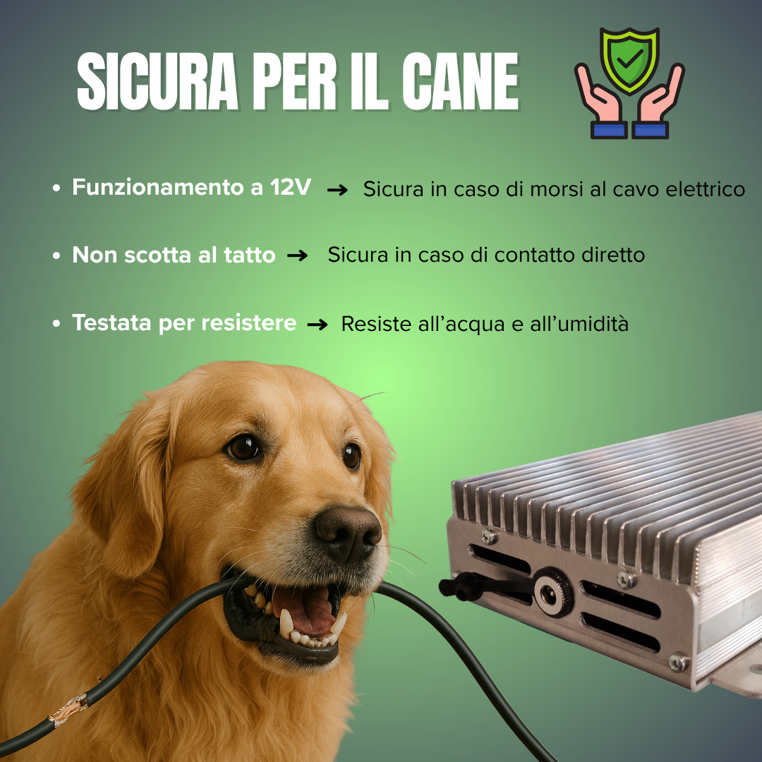 Stufetta per Cani – Riscaldamento per Cuccia e Box Esterni